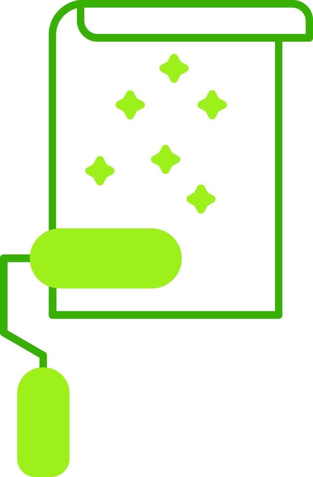 Wallpaper Green Tone Icon vector