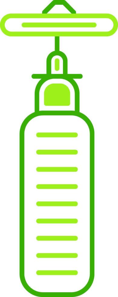 Rotary Tool Green Tone Icon vector
