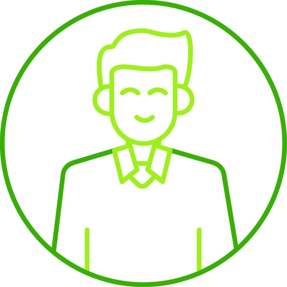 User Profile Picture Green Tone Icon vector