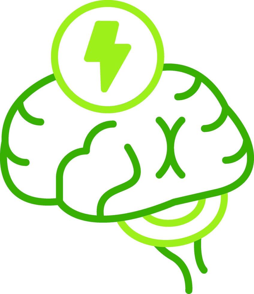 Tension Green Tone Icon vector