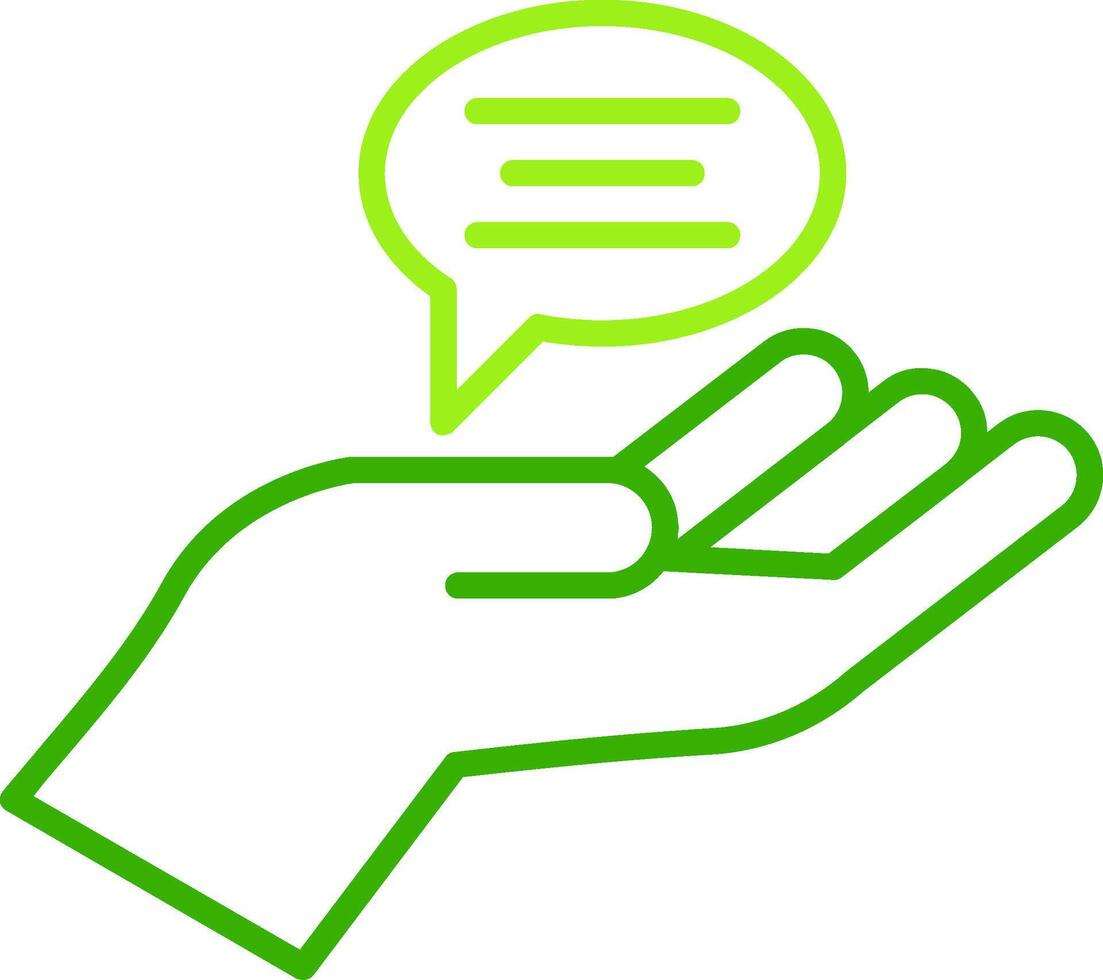 Advice Green Tone Icon vector
