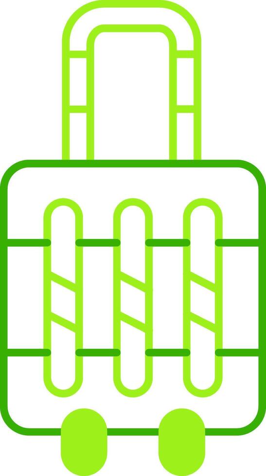 Travelling Green Tone Icon vector
