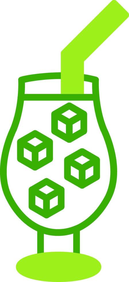 Ice Green Tone Icon vector