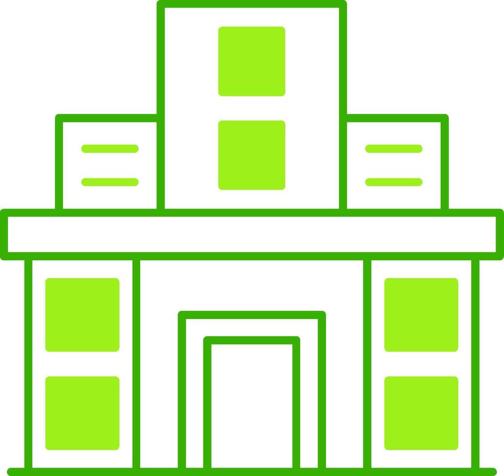 College Green Tone Icon vector