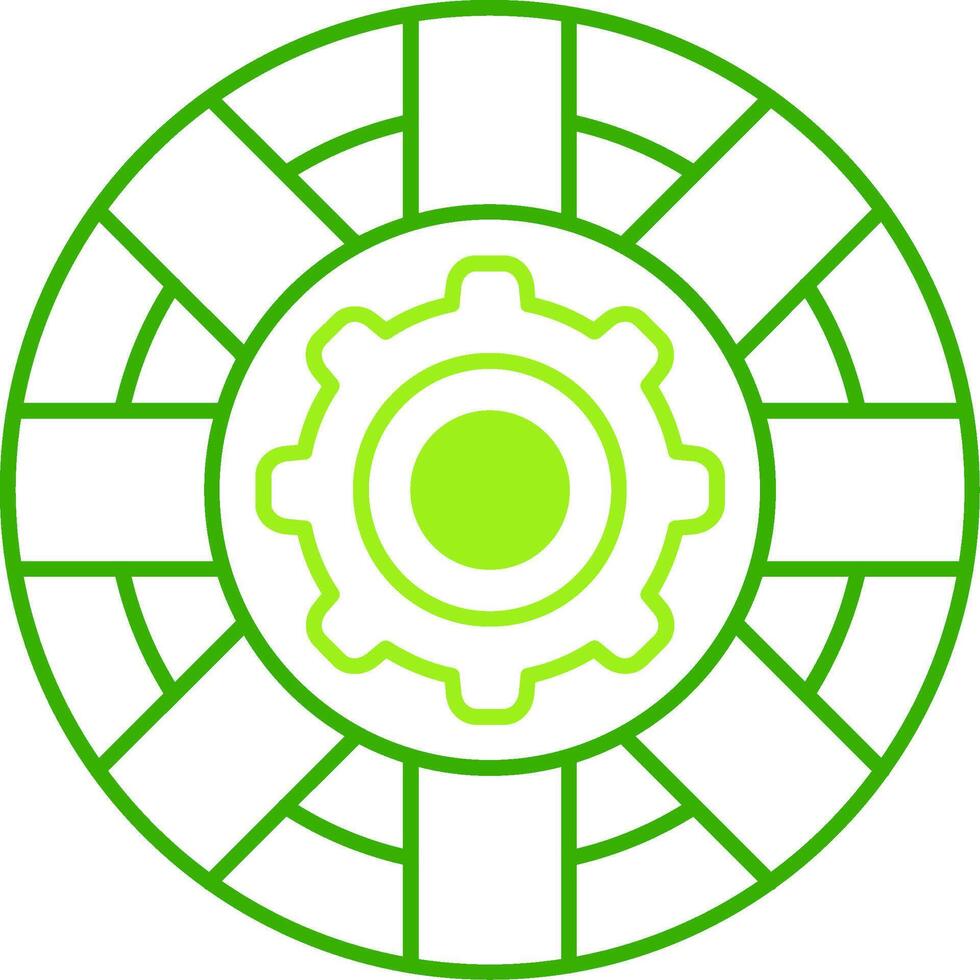 Support Green Tone Icon vector