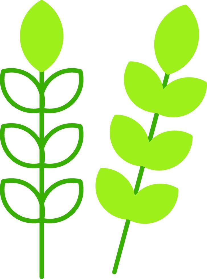 Crops Green Tone Icon vector