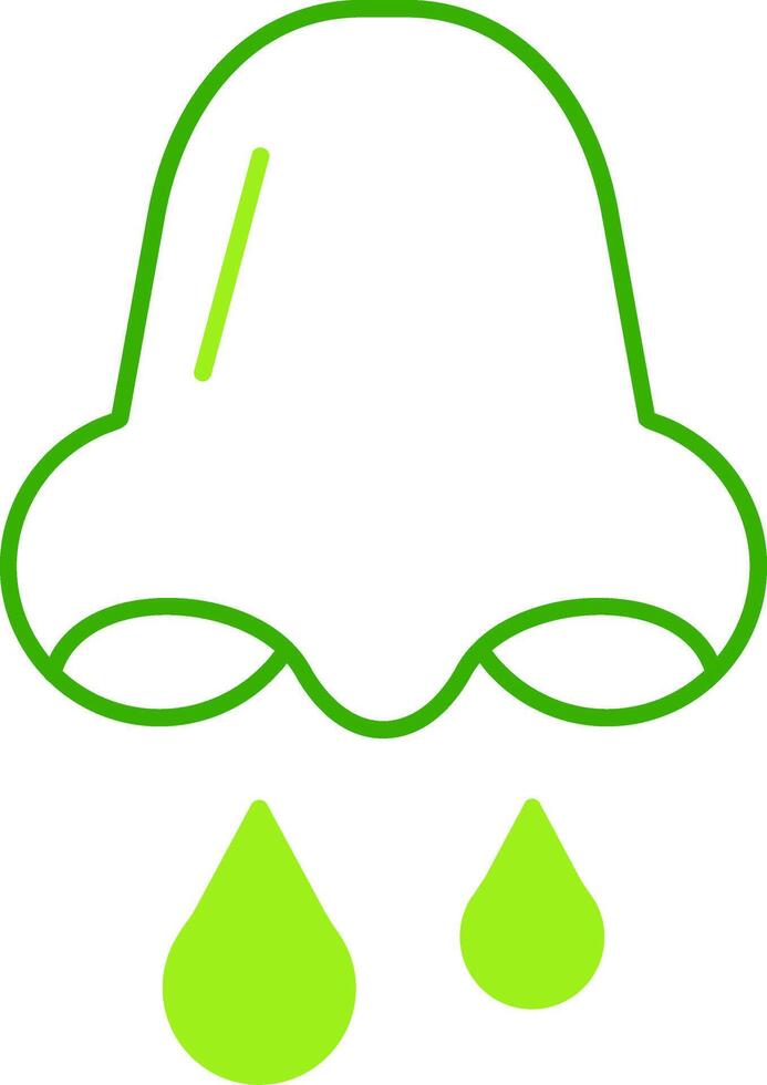 Congestion Green Tone Icon vector