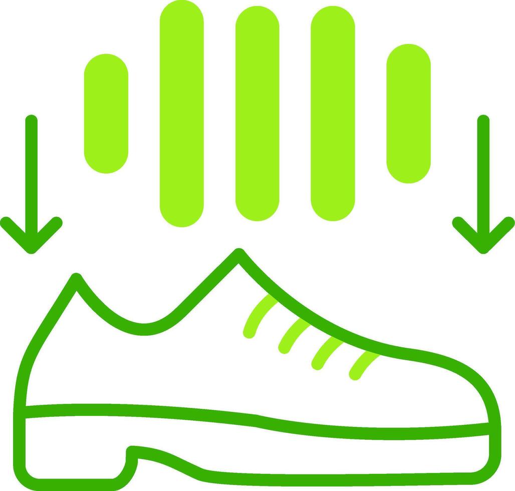 Rhythm Green Tone Icon vector