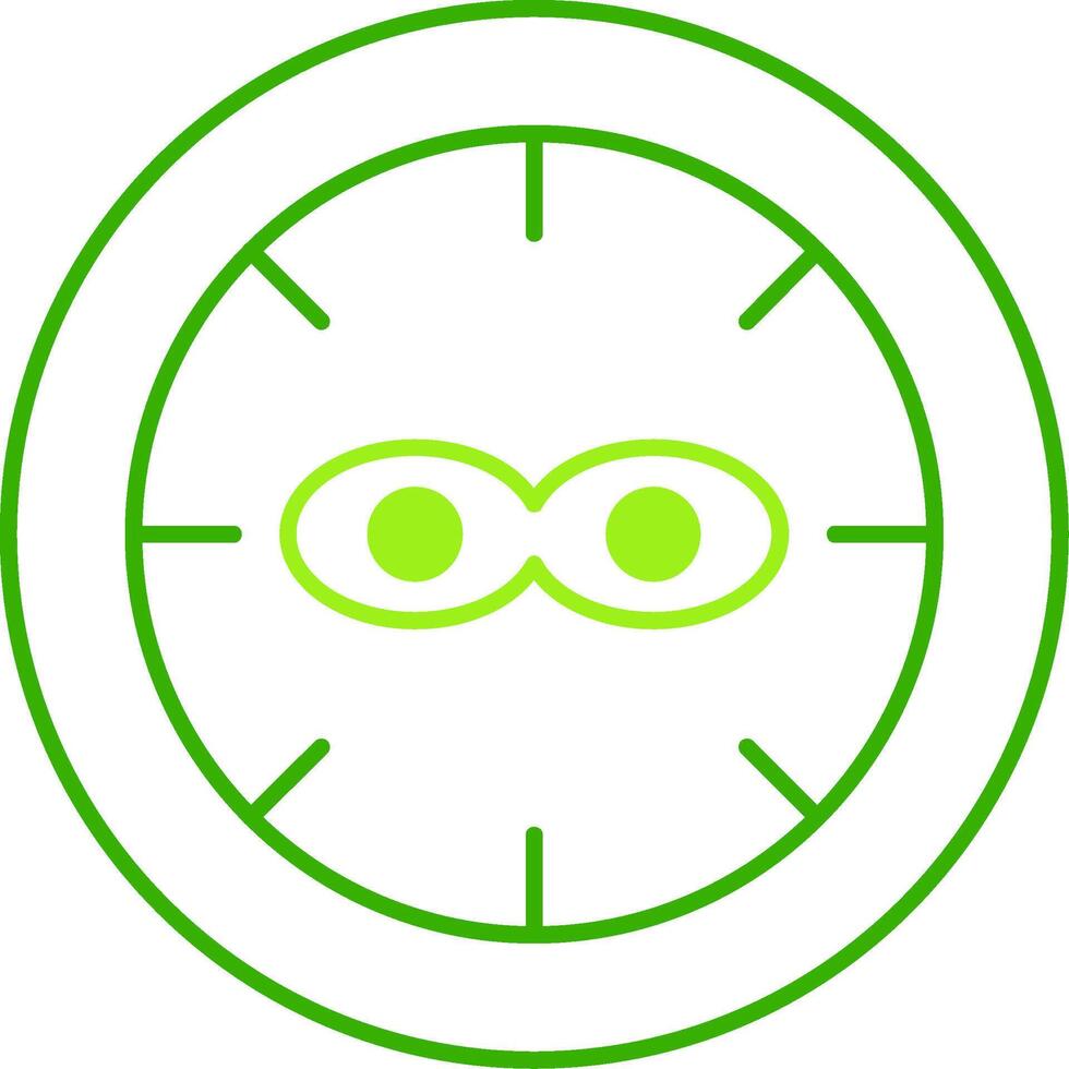 Anti Theft Green Tone Icon vector