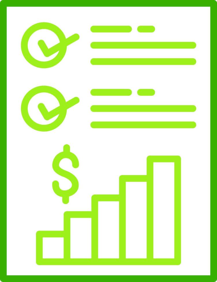 Guidance Green Tone Icon vector