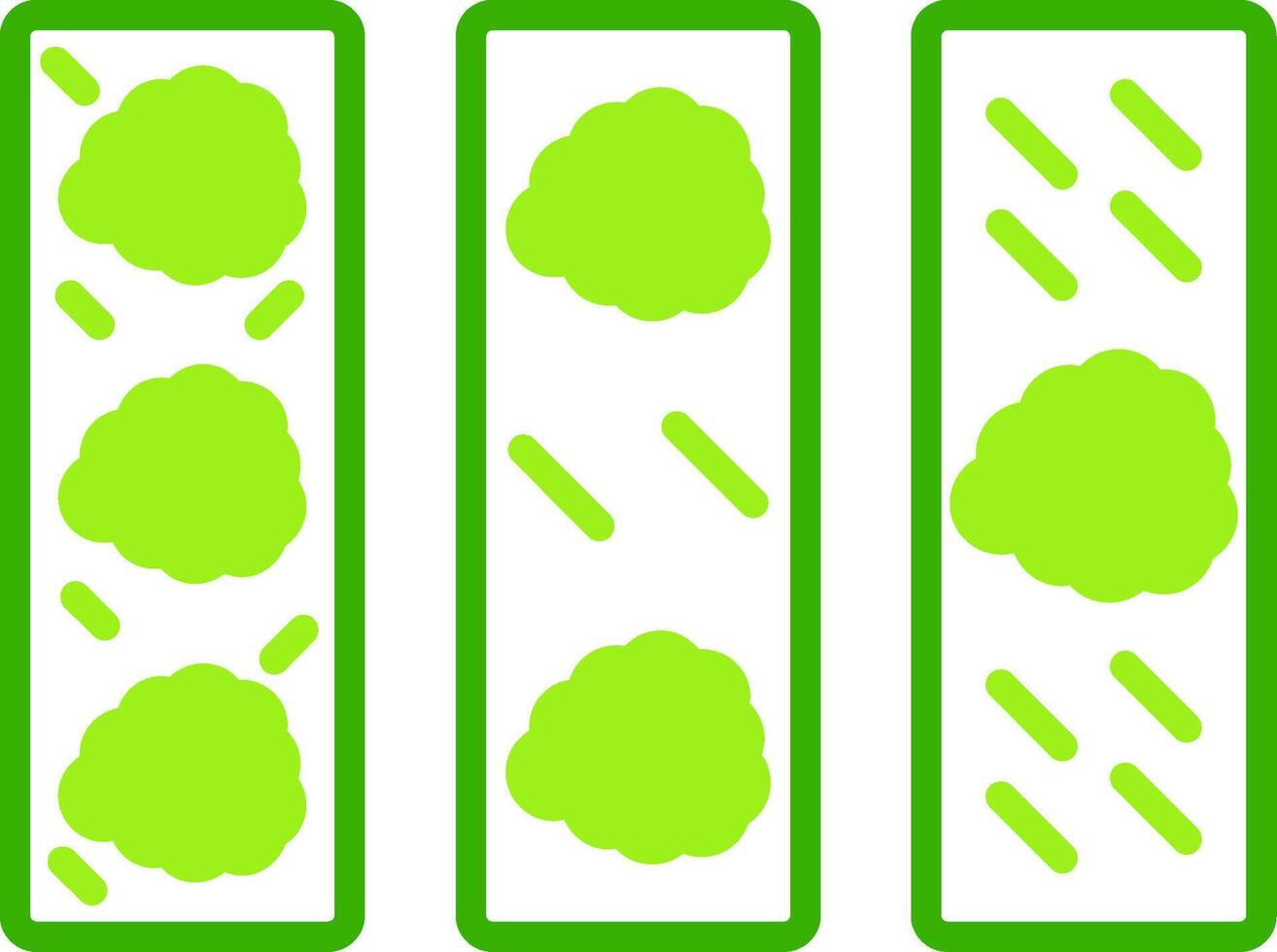 Thrombosis Green Tone Icon vector