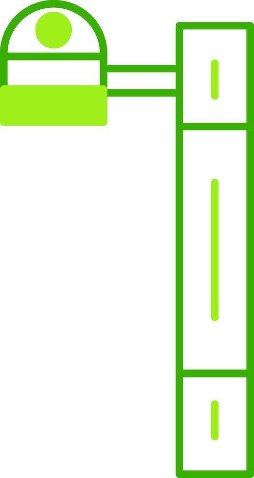 Cctv Green Tone Icon vector