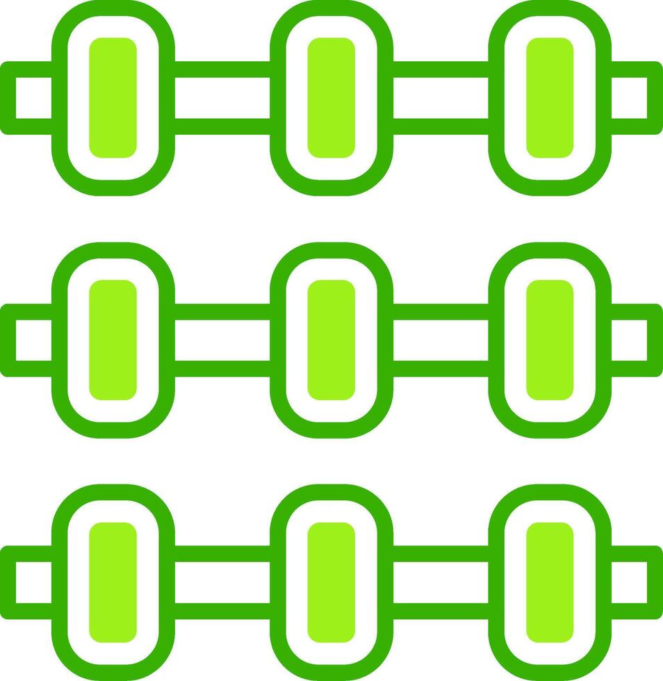 Buoys Green Tone Icon vector
