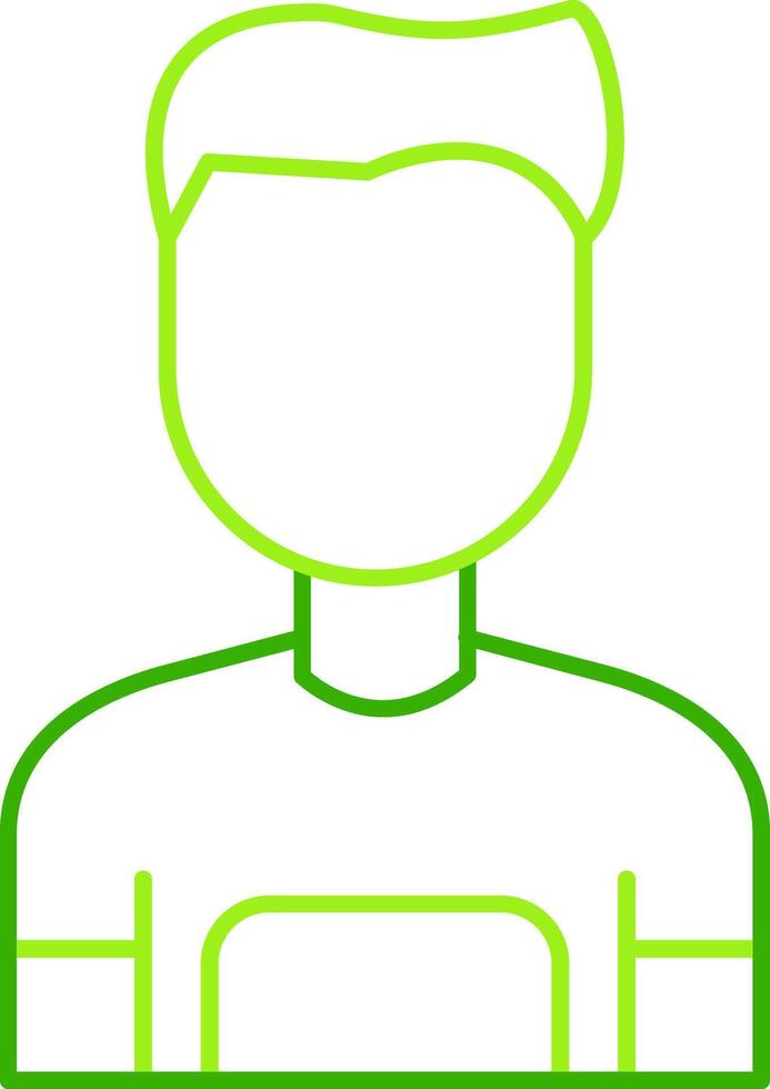 User Green Tone Icon vector