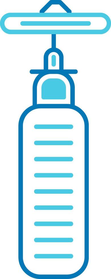 Rotary Tool Blue Tone Icon vector