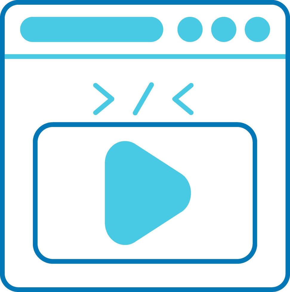 Blue Tone Icon vector