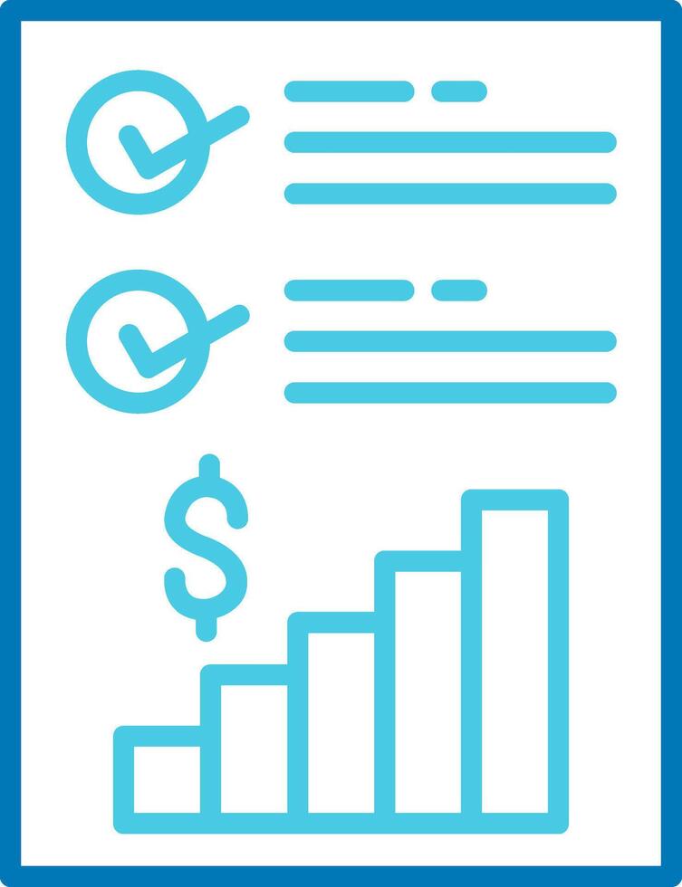 Guidance Blue Tone Icon vector