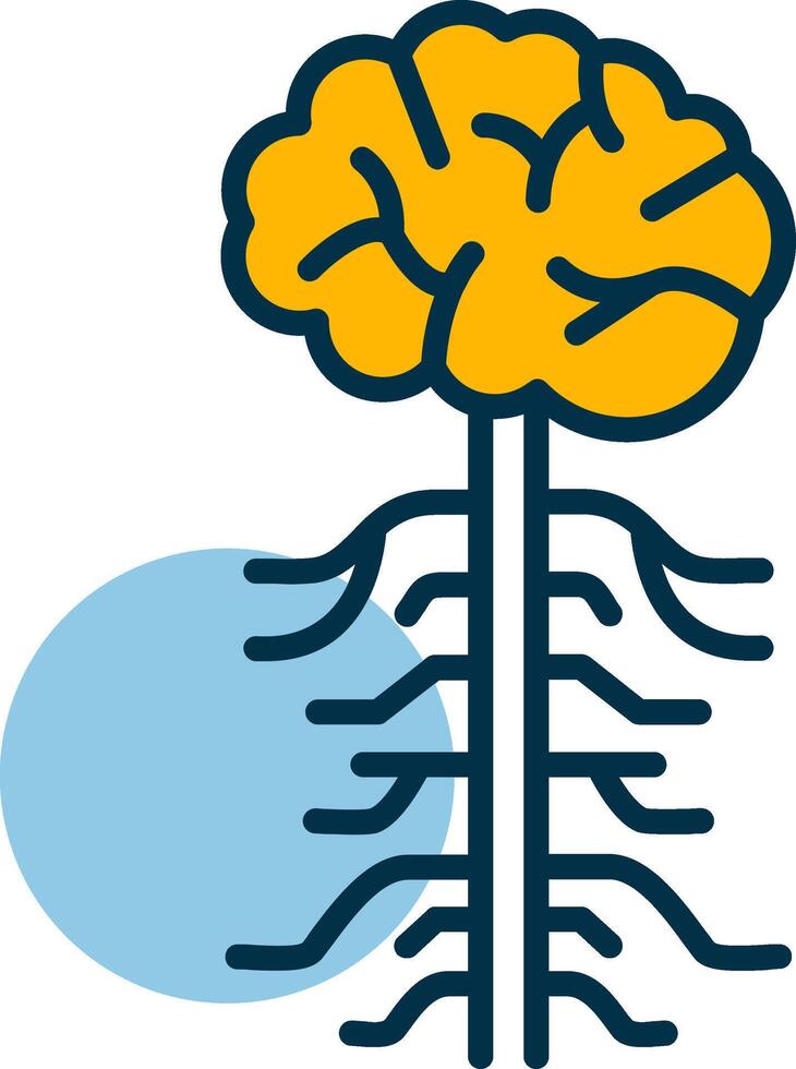 Nervous System Shapes Icon vector