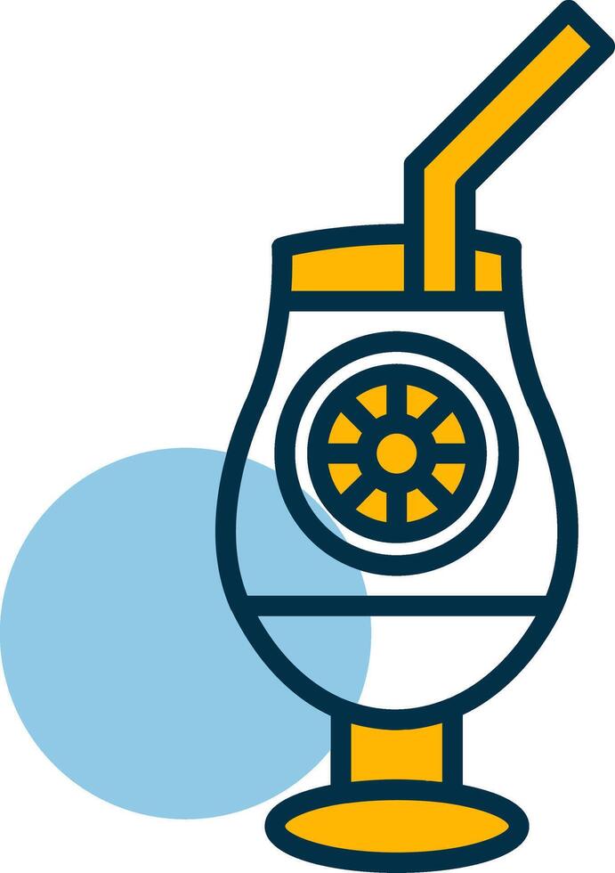 Cocktail Shapes Icon vector