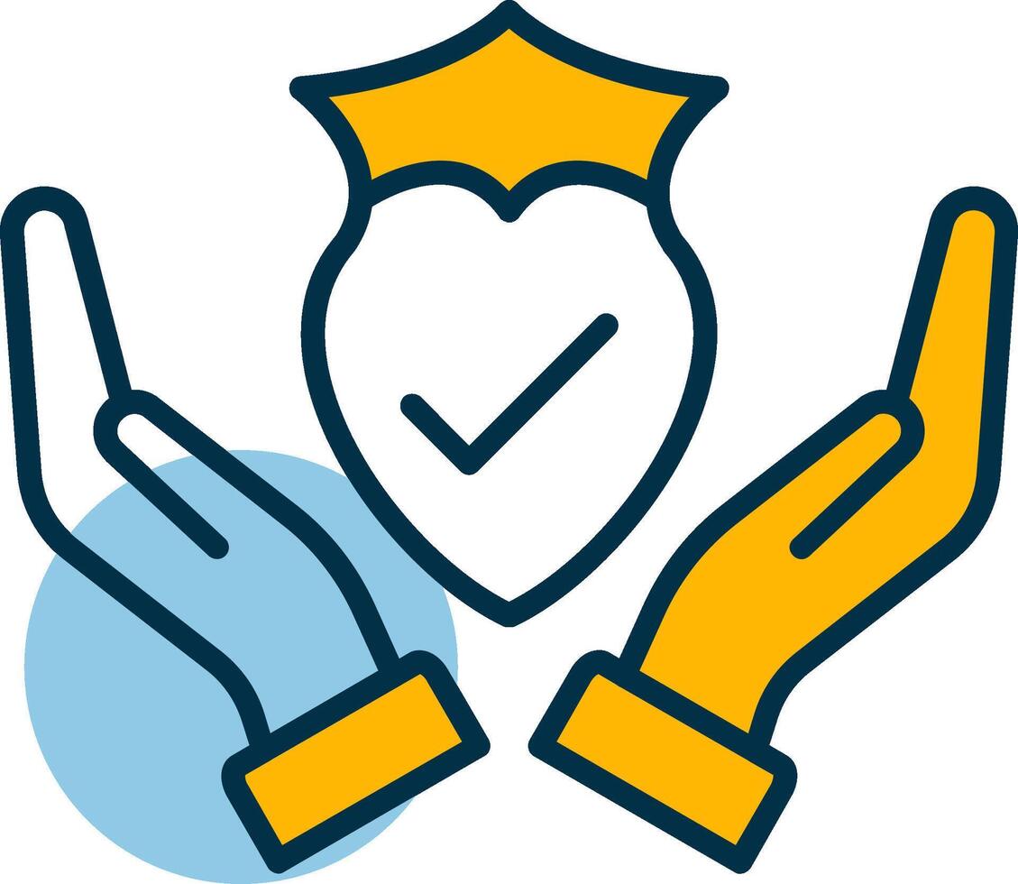 Trust Shapes Icon vector
