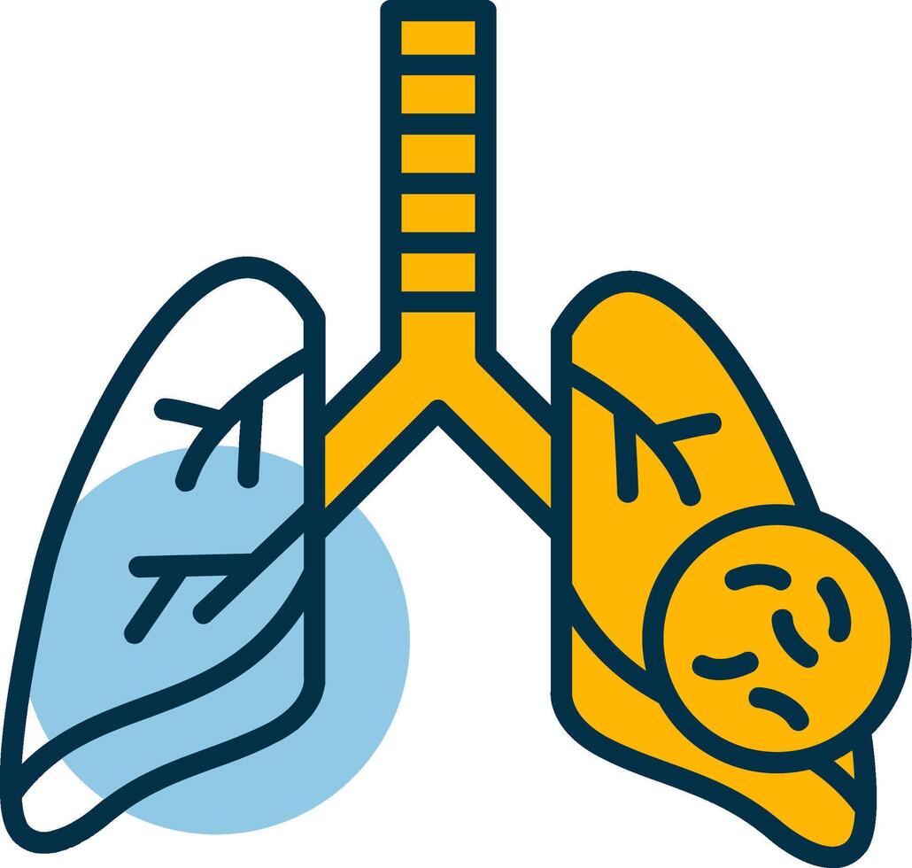 Tuberculosis Shapes Icon vector