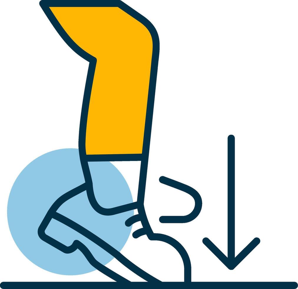 Ball Dig Shapes Icon vector