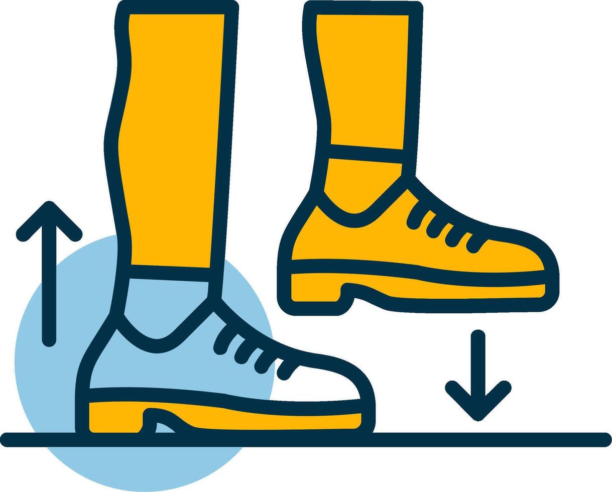 Step Shapes Icon vector