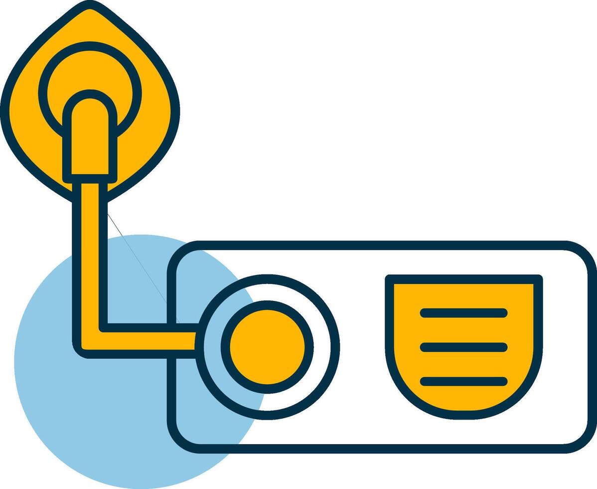 Oxygen Shapes Icon vector