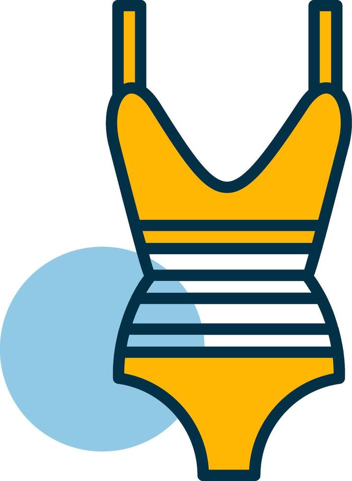 Leotard Shapes Icon vector