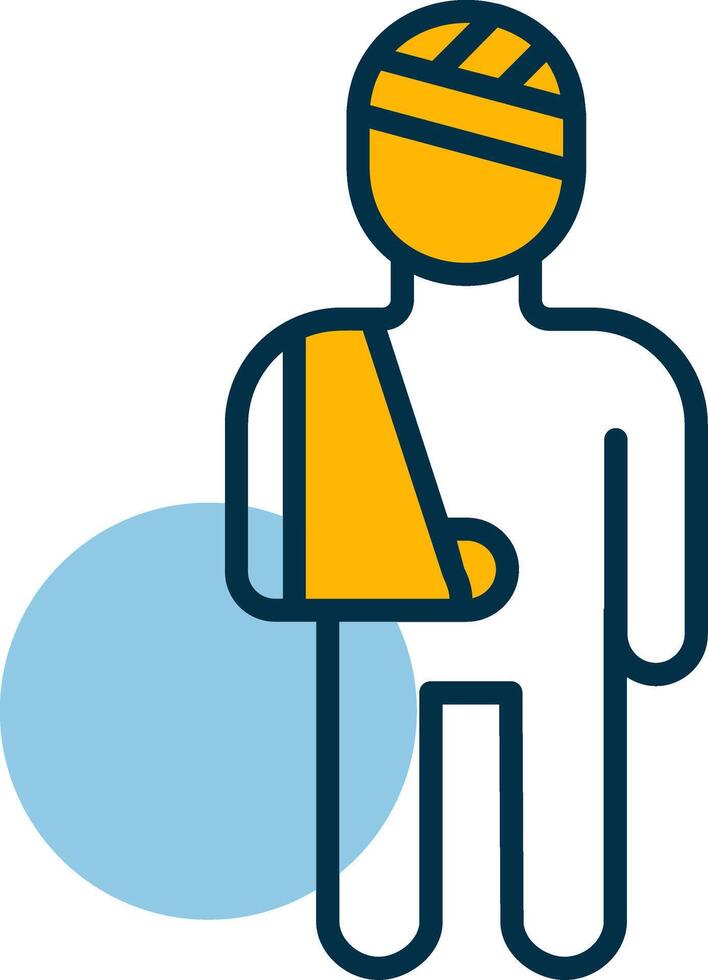 Injury Shapes Icon vector