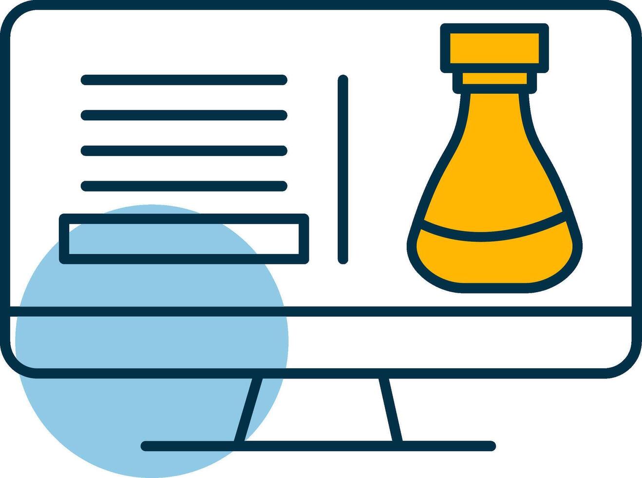 Science Class Shapes Icon vector