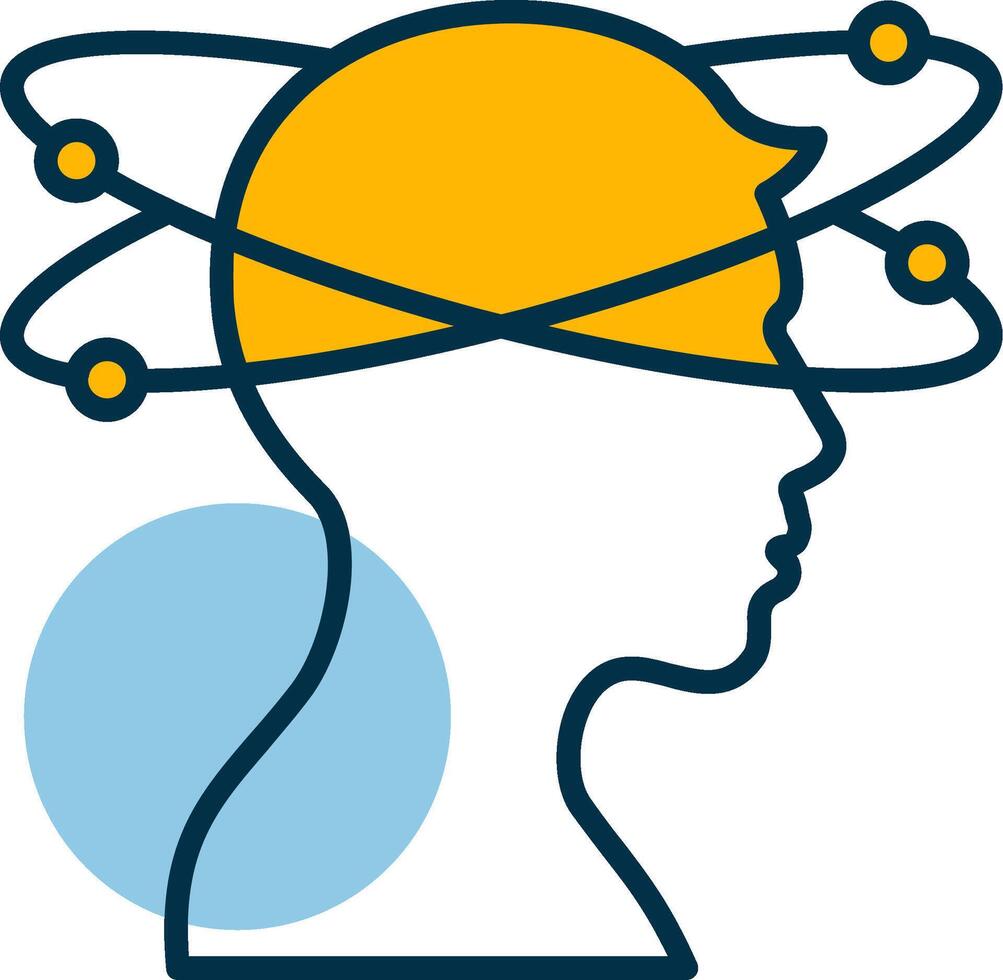 Dizziness Shapes Icon vector