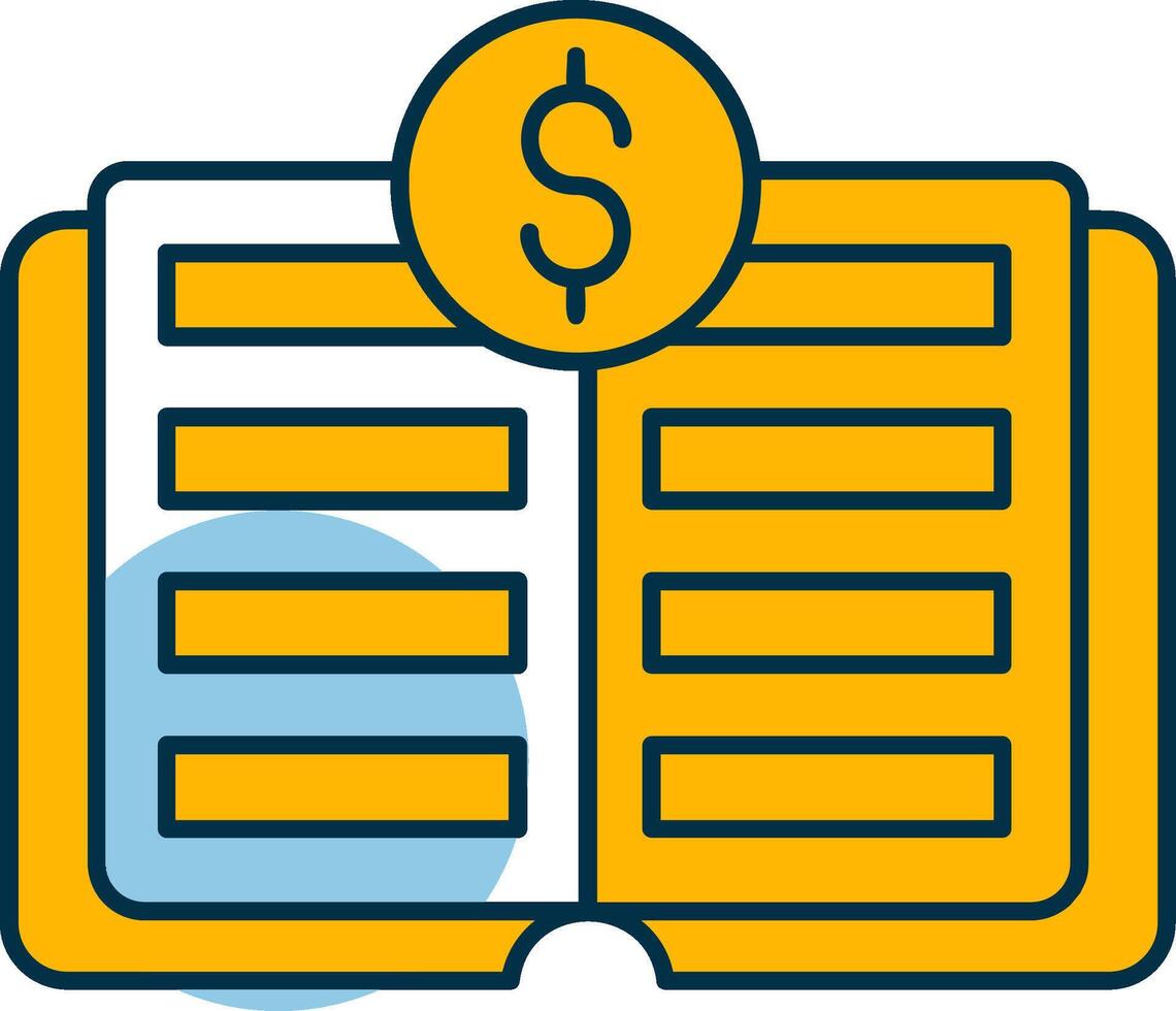 Ledger Shapes Icon vector