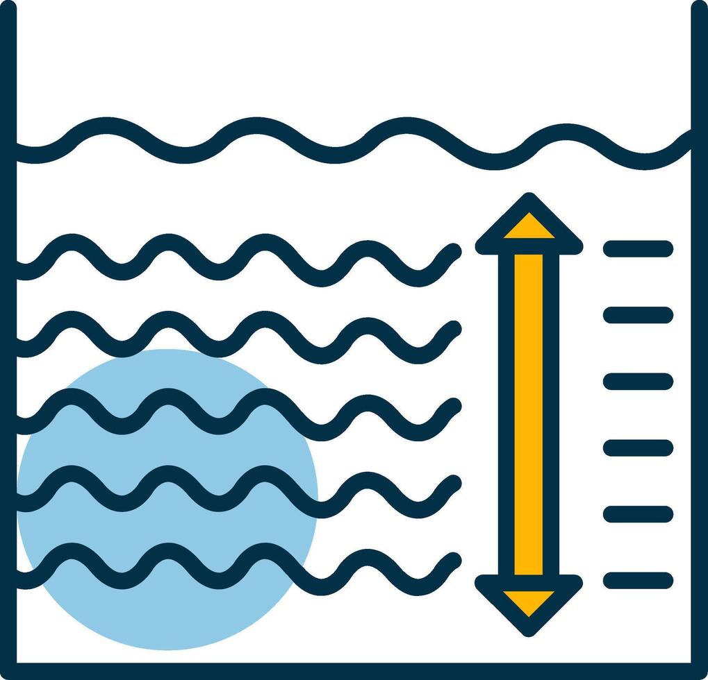 Depth Shapes Icon vector
