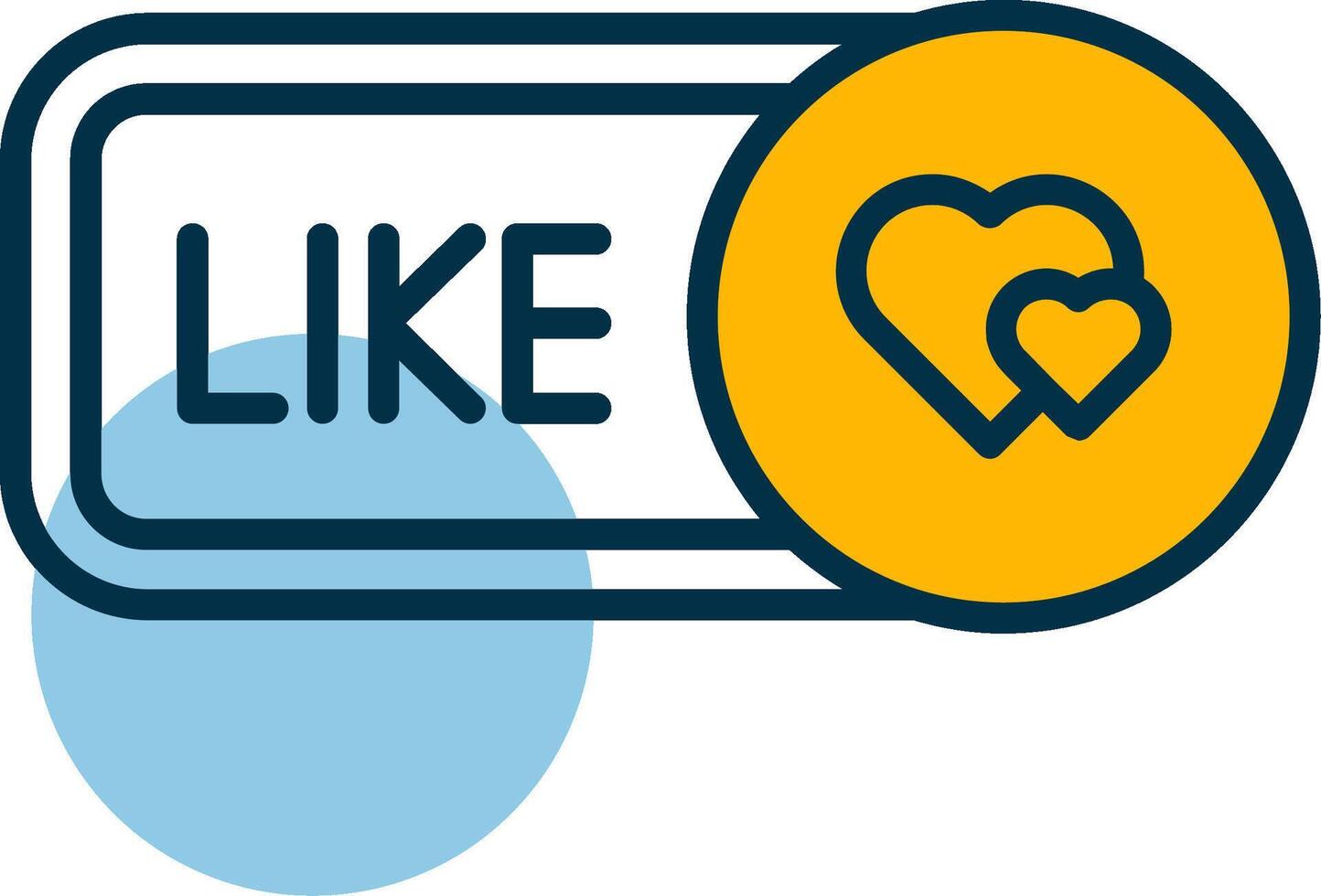 Like Shapes Icon vector