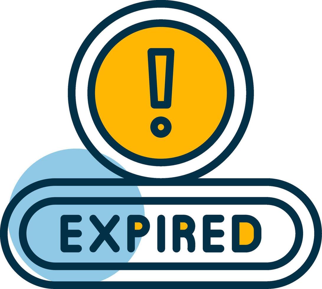 Expired Shapes Icon vector