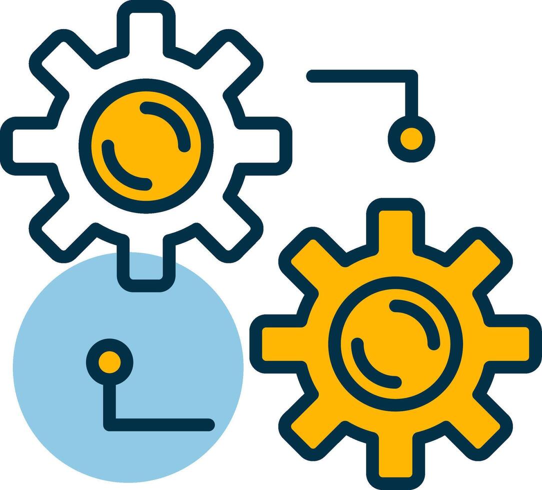 Integration Shapes Icon vector