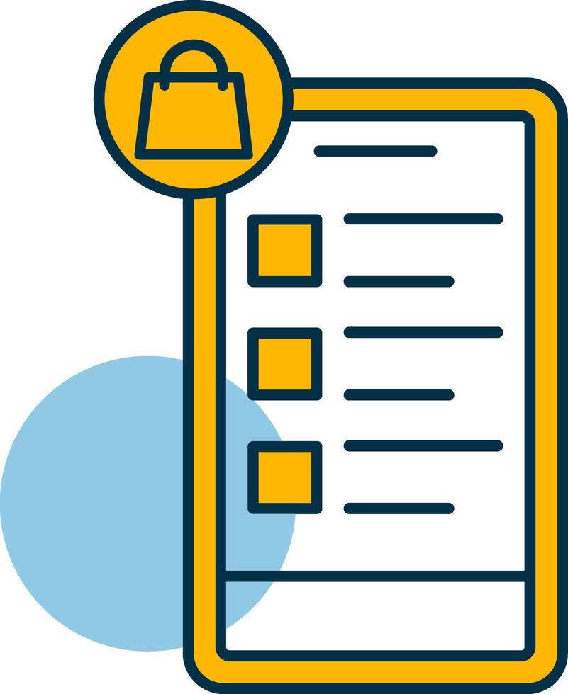 OnShapes Shopping Wishlist Shapes Icon vector