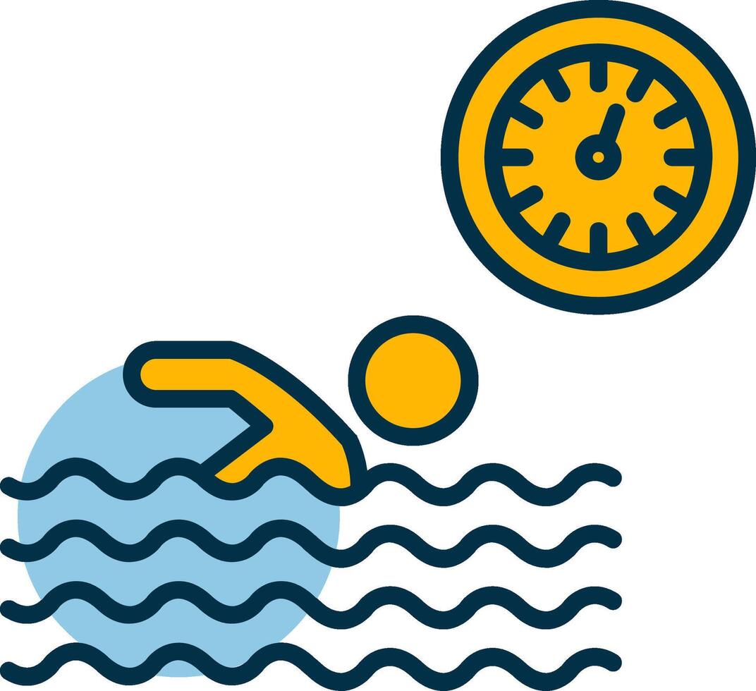 Best Time Shapes Icon vector