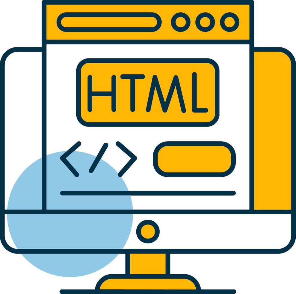 Html Shapes Icon vector
