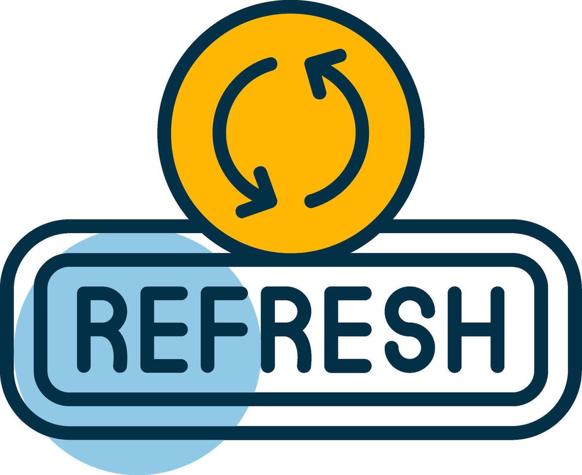 Refresh Shapes Icon vector