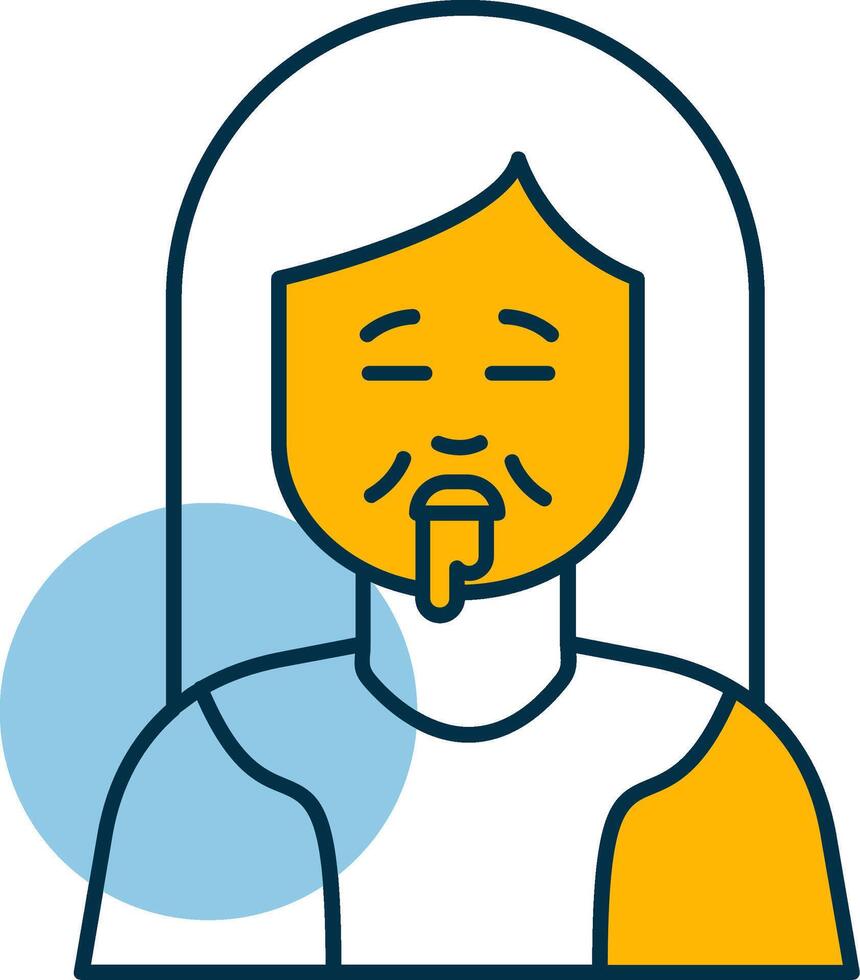 Drolling Shapes Icon vector