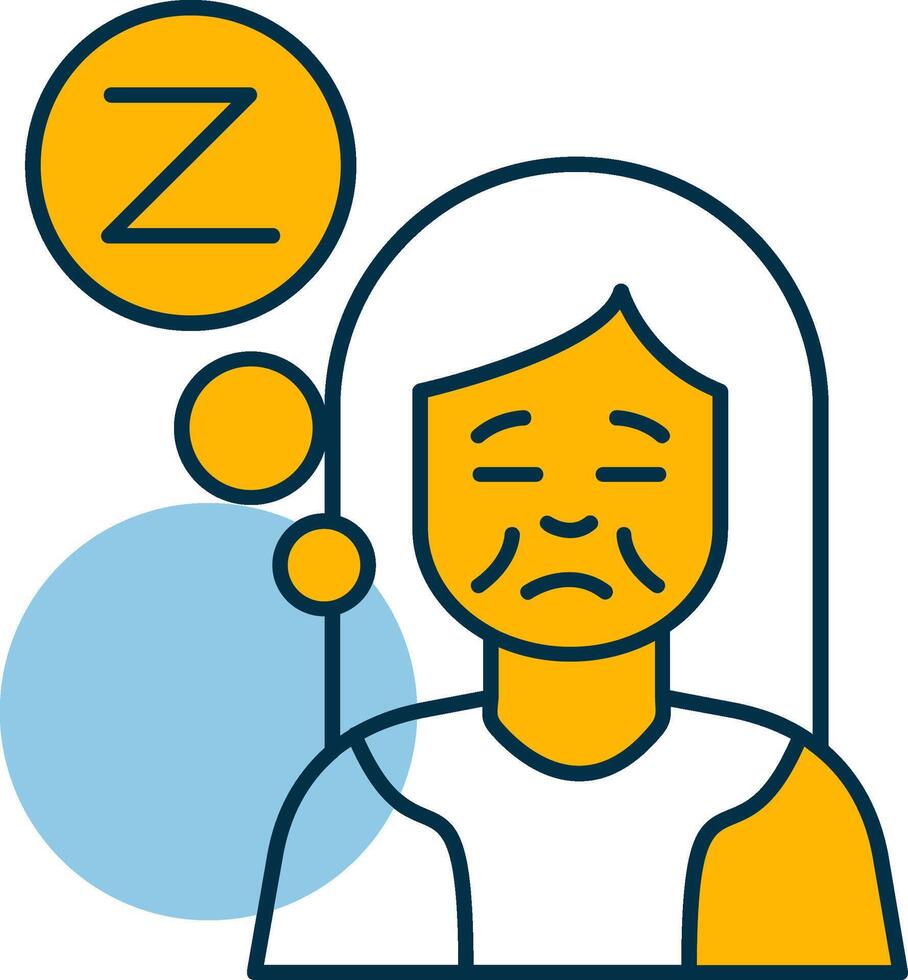 Insomnia Shapes Icon vector