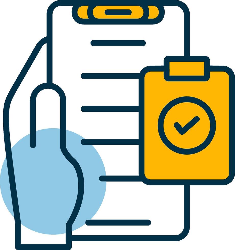 Check List Shapes Icon vector