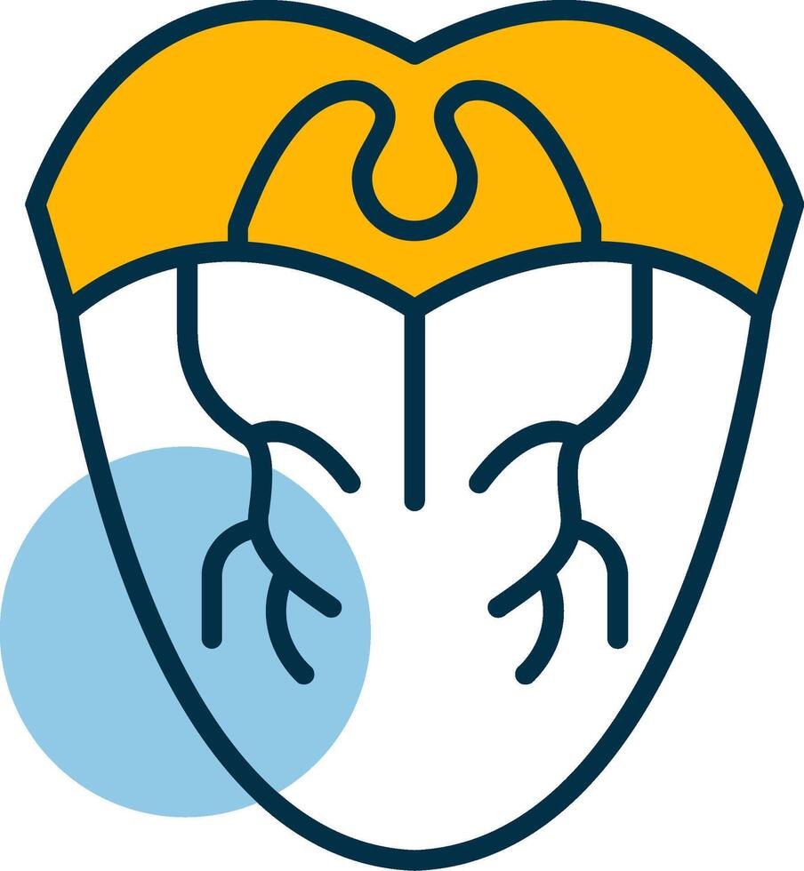 Tongue Shapes Icon vector