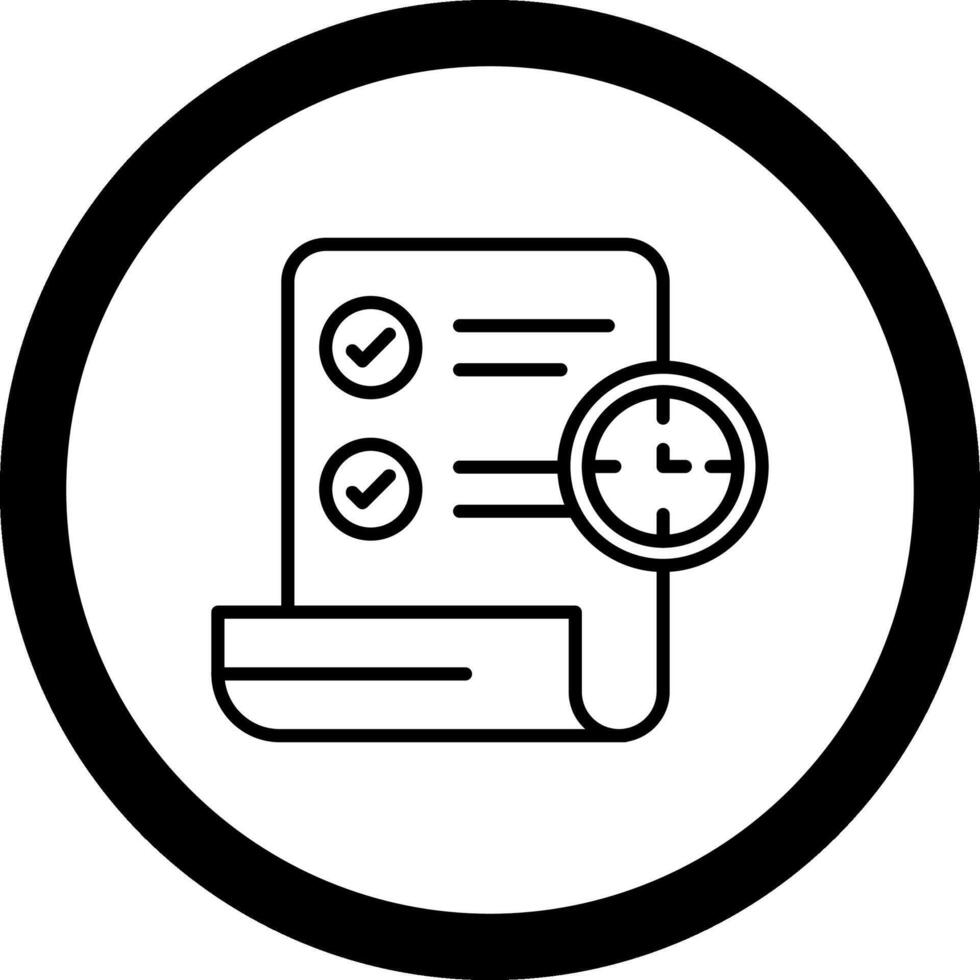 Term Circle Icon vector