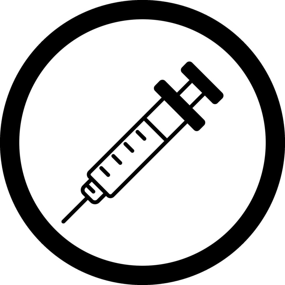 Injection Circle Icon vector