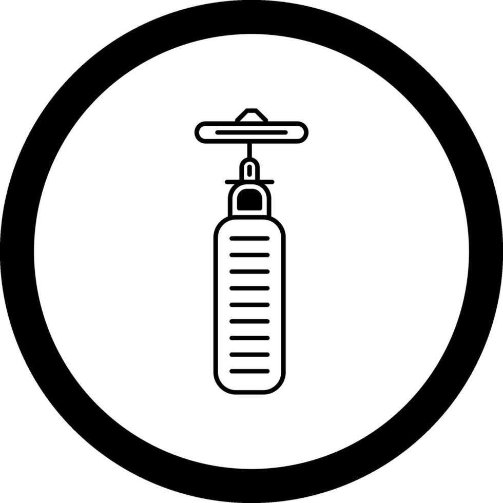 Rotary Tool Circle Icon vector