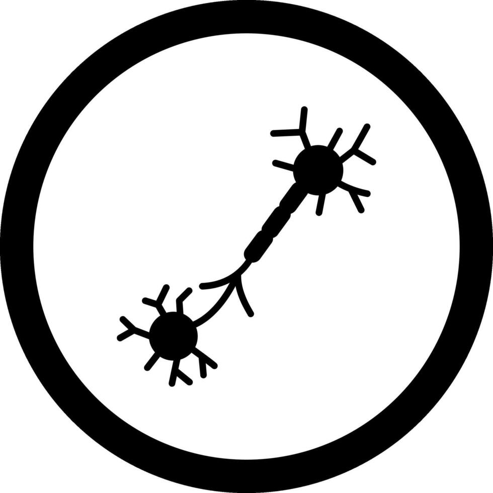 Nerve Circle Icon vector