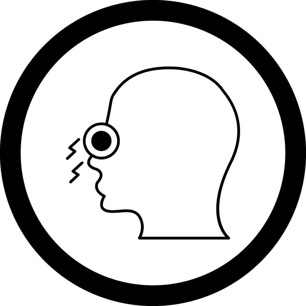 Congestion Circle Icon vector